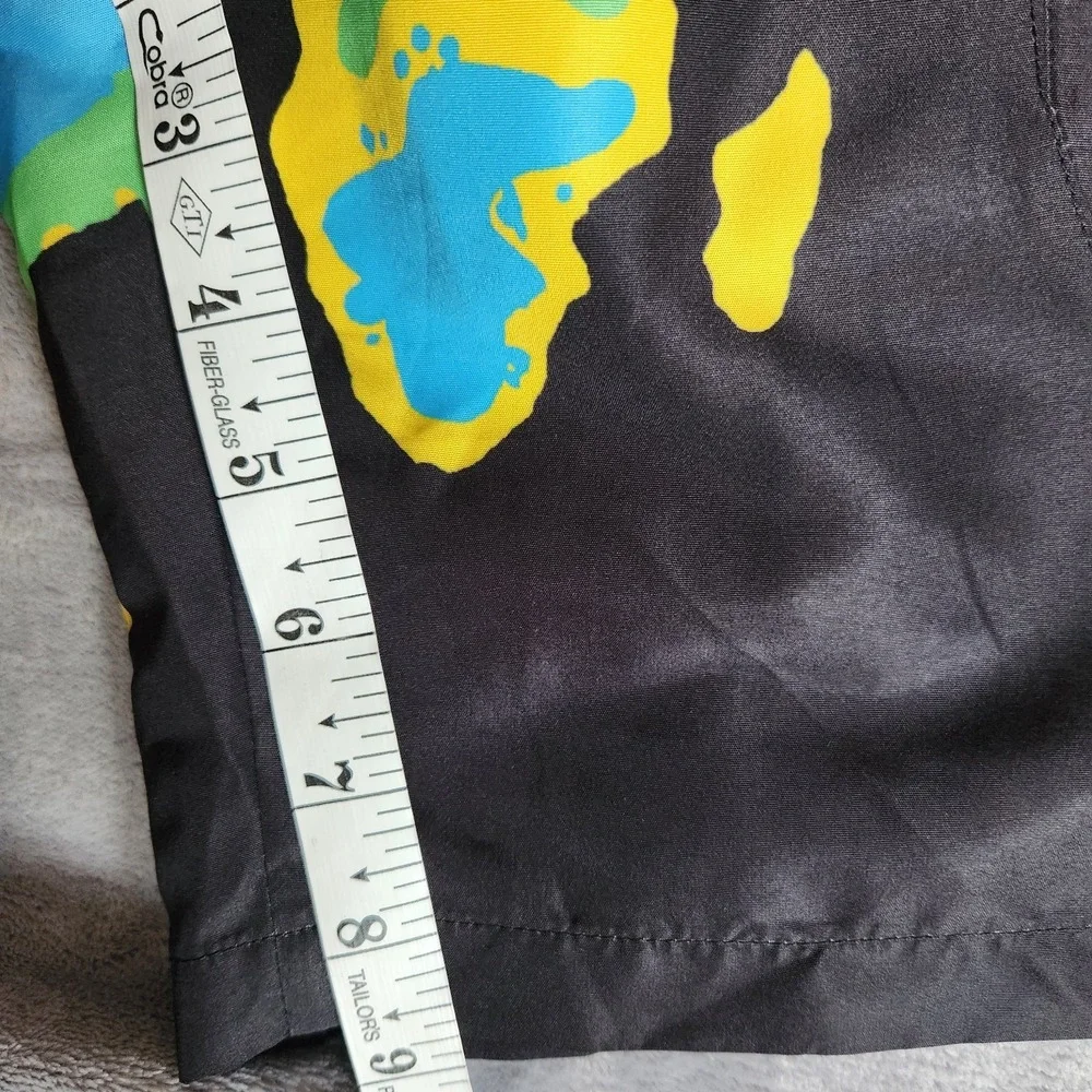 Chinatown Market Global Heat Map Nylon Shorts XL World Map Streetwear Gorpcore